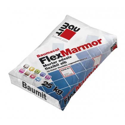 Baumit Baumacol FlexMarmor - Adeziv flexibil superior alb 25 kg