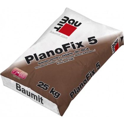 Baumit PlanoFix 5 - Mortar adeziv pentru zidărie din BCA