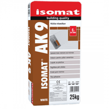 Isomat AK 9 - Adeziv pe bază de ciment 25 kg